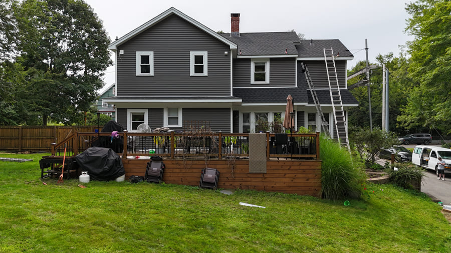 GAF Timberline HDZ architectural shingle roof & new siding — Wallingford, CT