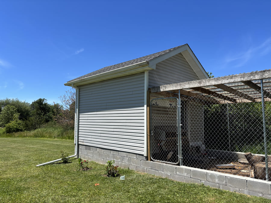 Custom-built chicken coop & run — Wallingford, CT
