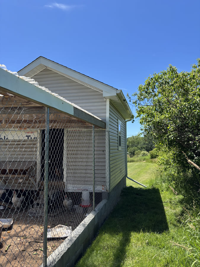Custom-built chicken coop & run — Wallingford, CT