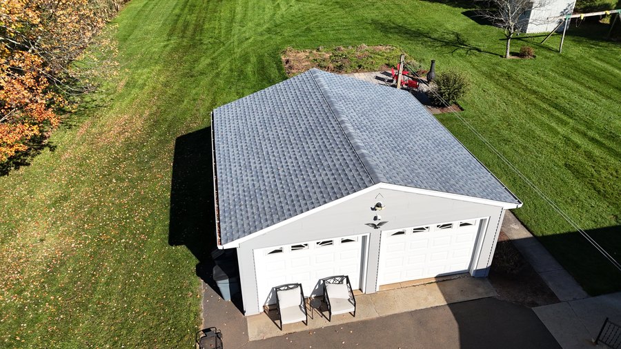 GAF Timberline HDZ shingle garage roof — North Haven, CT