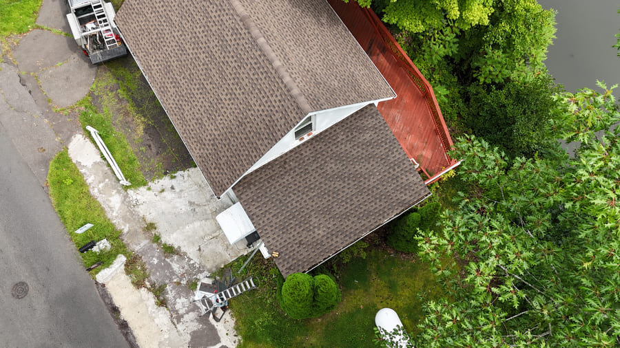 GAF Timberline HDZ architectural shingle roof replacement — Meriden, CT