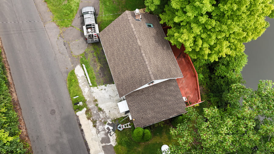GAF Timberline HDZ architectural shingle roof replacement — Meriden, CT