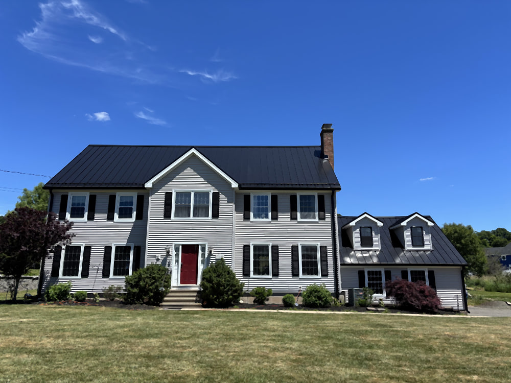 Standing seam metal roof